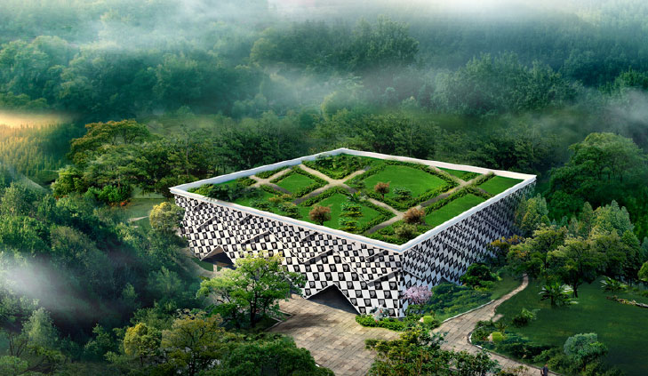 綠色建筑圖片 綠色建筑圖片