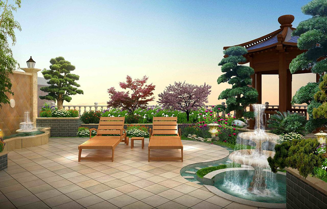 別墅景觀設計圖片 別墅景觀設計圖片