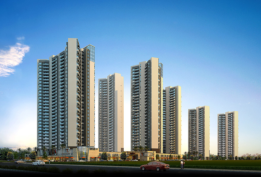 商業住宅樓建筑設計圖片 商業住宅樓建筑設計圖片