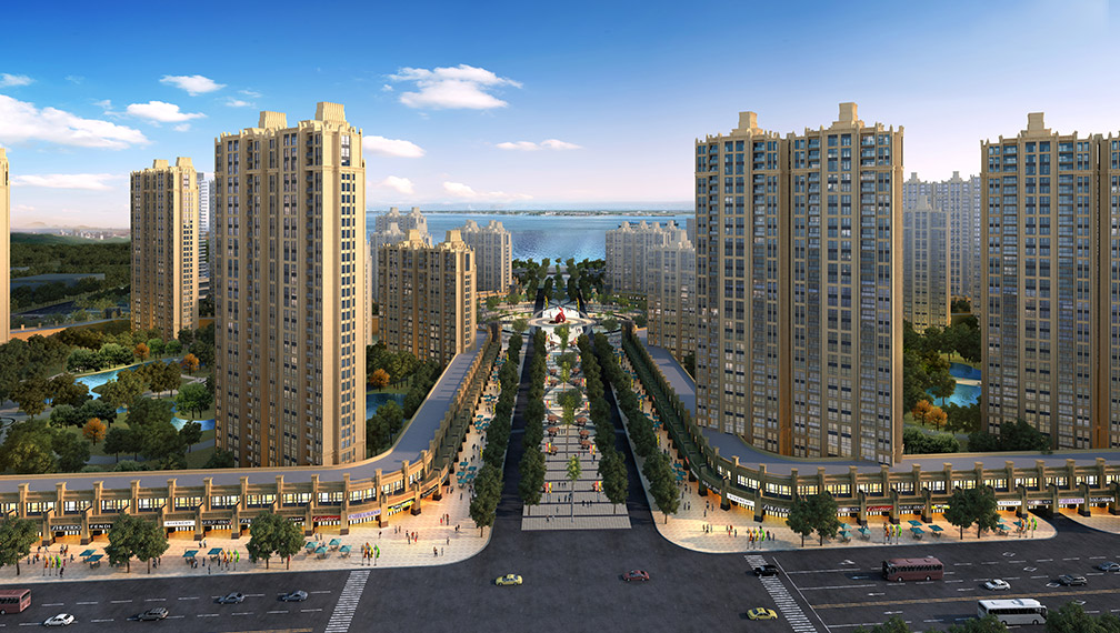 高層住宅小區建筑設計圖片 高層住宅小區建筑設計圖片