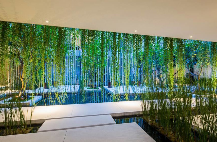 SPA會所綠化設計 SPA會所綠化設計