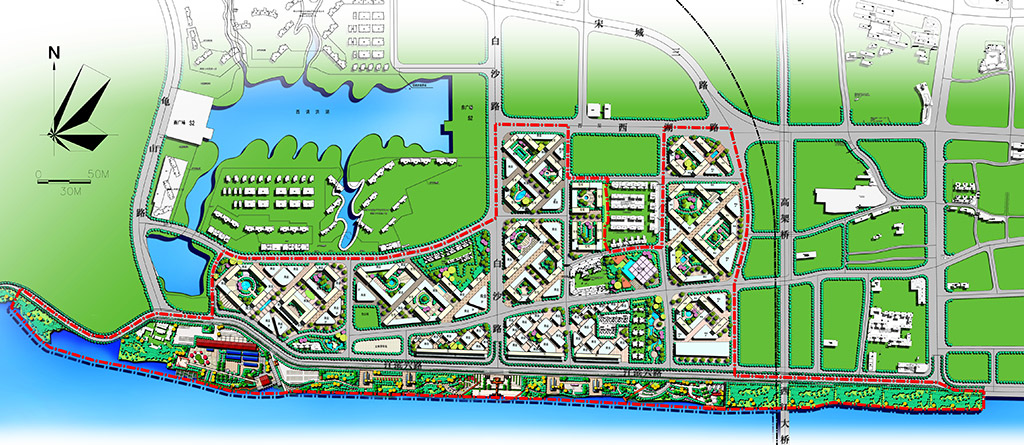 0701彩色總平面圖 0701彩色總平面圖