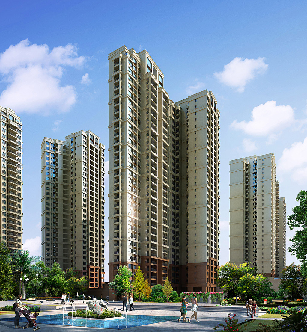 小區(qū)建筑設(shè)計效果圖 小區(qū)建筑設(shè)計效果圖