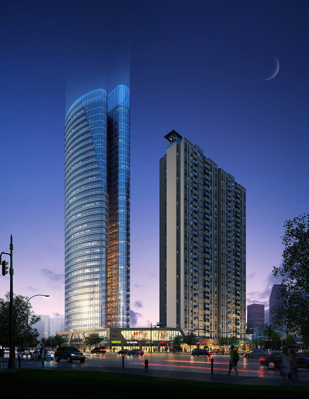 商住項目建筑設計 商住項目建筑設計