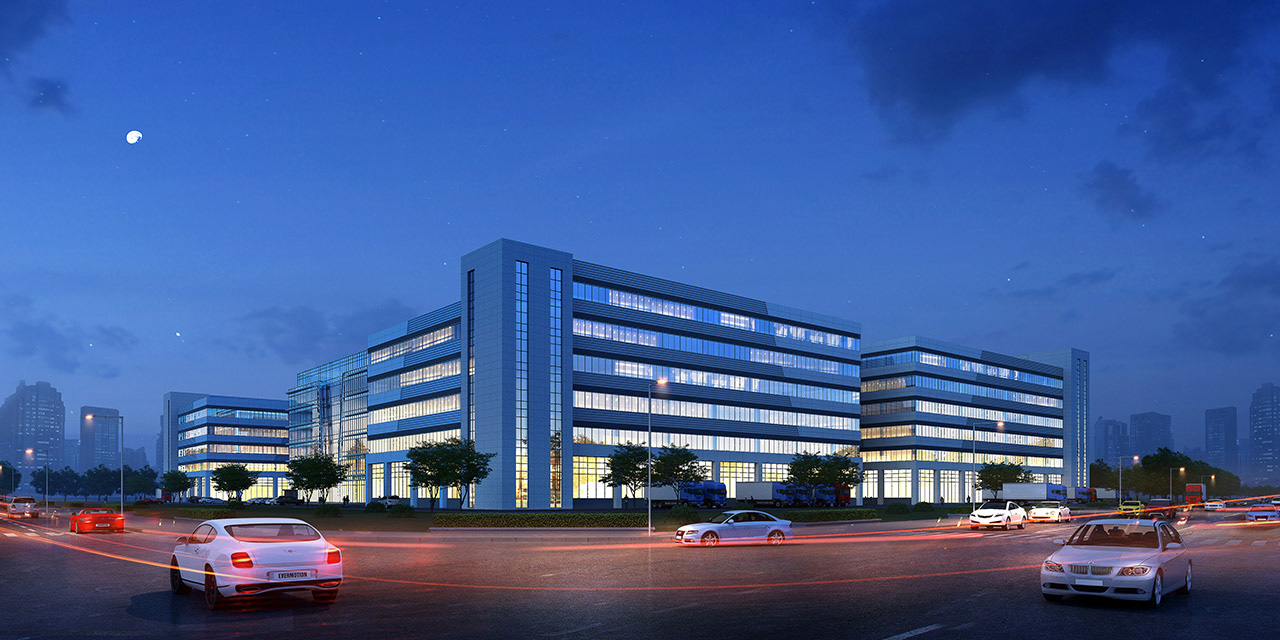 工業廠房夜景 工業廠房夜景