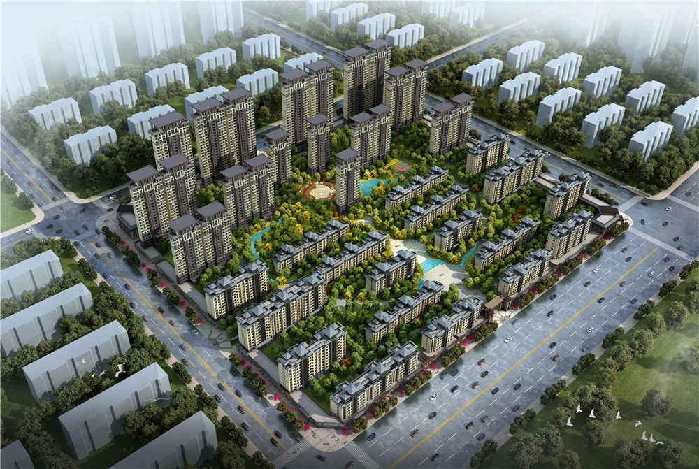 恒聯花園住宅小區規劃設計