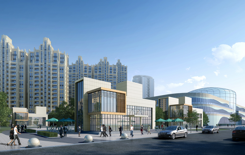 企業總部透視圖 企業總部透視圖